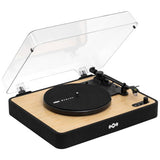 House of Marley Revolution belt-drive turntable bamboo finish, imported from the UK