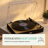 House of Marley Revolution belt-drive turntable bamboo finish, imported from the UK
