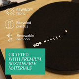 House of Marley Revolution belt-drive turntable bamboo finish, imported from the UK