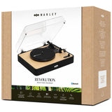 House of Marley Revolution belt-drive turntable bamboo finish, imported from the UK
