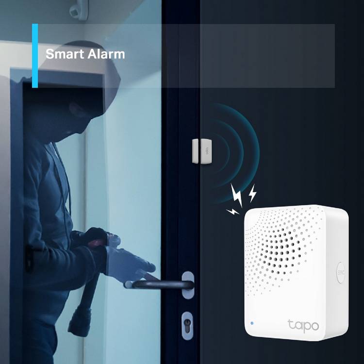 TP-Link Tapo H100 smart hub with chime - British product