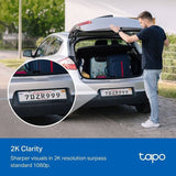 Tapo C410 2K solar outdoor security camera (British brand)