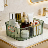 Livingandhome desktop storage organiser with gold handles, imported from the UK