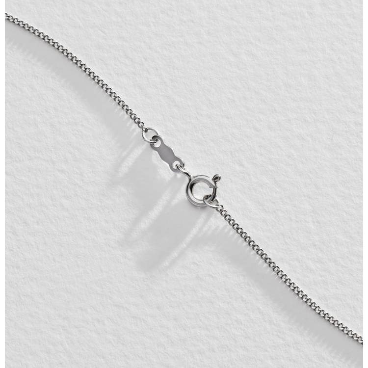 Revere sterling silver cubic zirconia pendant necklace, UK version