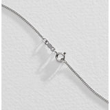Revere sterling silver cubic zirconia pendant necklace, UK version