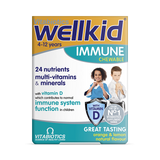 Holland & Barrett Vitabiotics Wellkid Immune Orange Lemon Chewable Multivitamins 30 Count- Buy online at McGrocer
