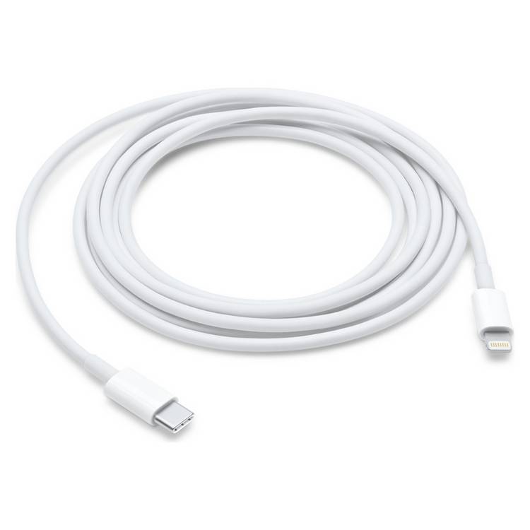 Apple USB-C to Lightning cable 2m white, imported from the UK