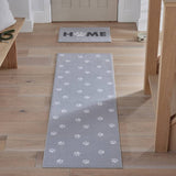 Argos Argos Home Washable Paw Grey Runner & Mat Set 180x57cm- Buy online at McGrocer