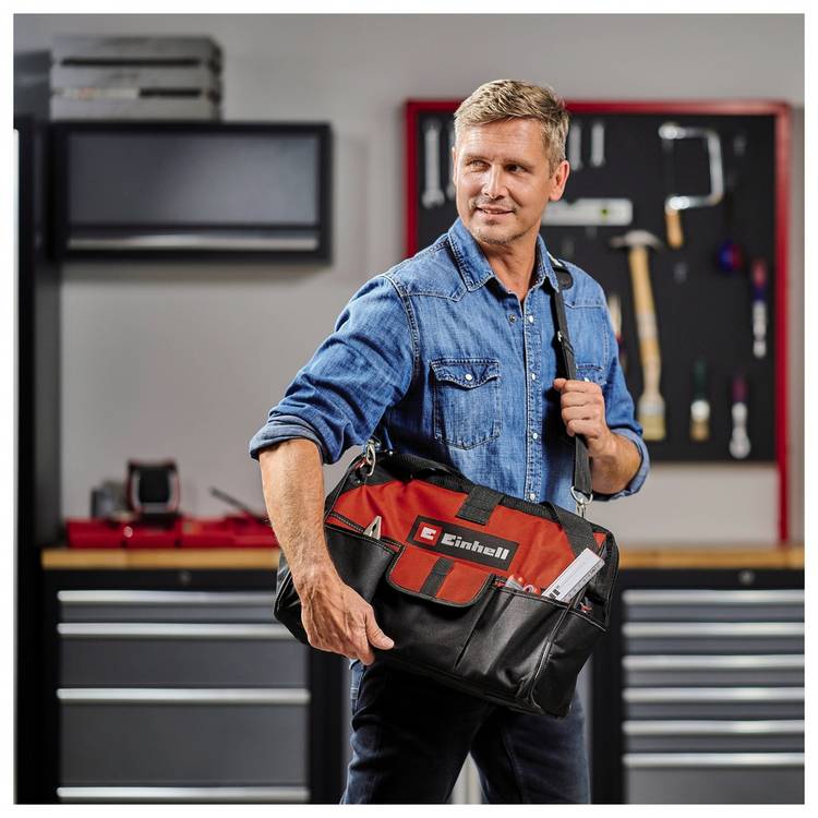 Einhell 45/29 tool bag with reinforced base - British product