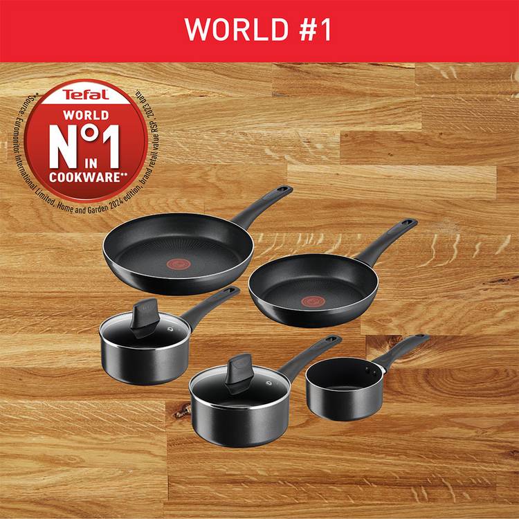 Tefal Titanium Force non stick pan set 5 piece (British brand)