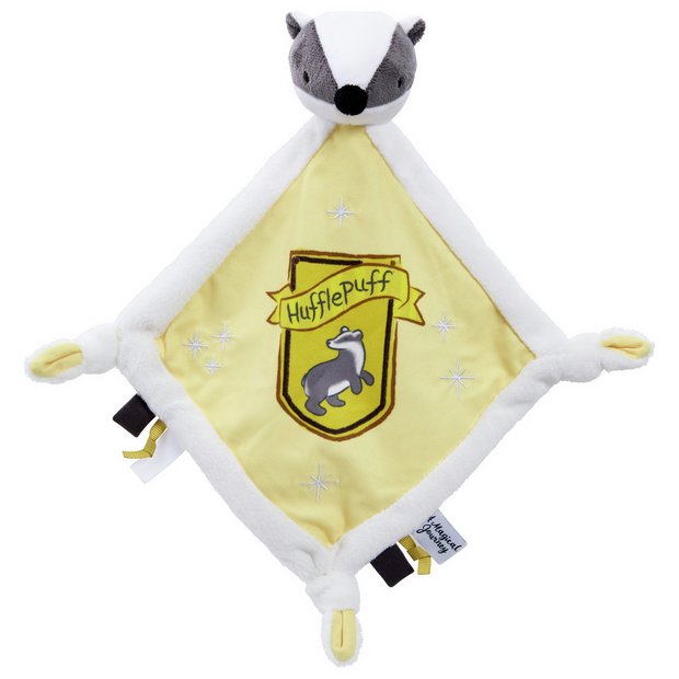 Harry Potter Hufflepuff comfort blanket for babies - British product