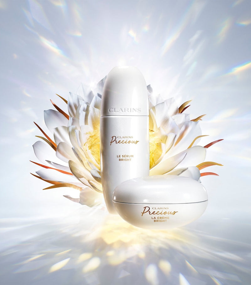 Clarins Precious La Crème Bright Moisturiser 50ml, imported from the UK