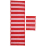 Argos Home red pink runner mat set 180x57cm, UK version