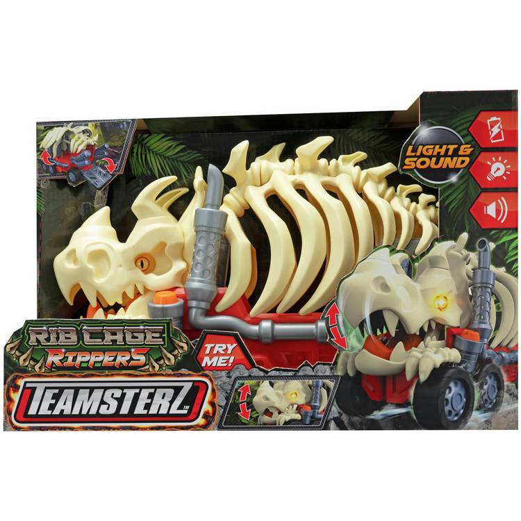 Teamsterz Triceratops Rib Cage Ripper dinosaur toy, imported from the UK