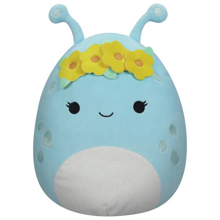 Squishmallows Natnat blue alien 16-inch plush (British brand)