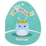 Squishmallows Natnat blue alien 16-inch plush (British brand)