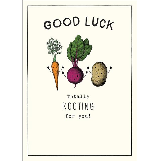 Totally Rooting For You Good Luck Card GOODS M&S