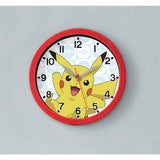 Pokemon Pikachu red wall clock 25cm - British product