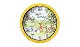 Disney Winnie the Pooh wall clock 25cm, imported from the UK