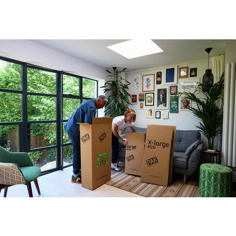 StorePAK eco moving boxes set of 15, imported from the UK