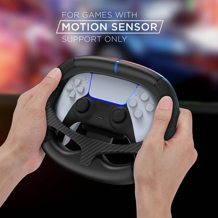 Gioteck racing wheel for DualSense - British product