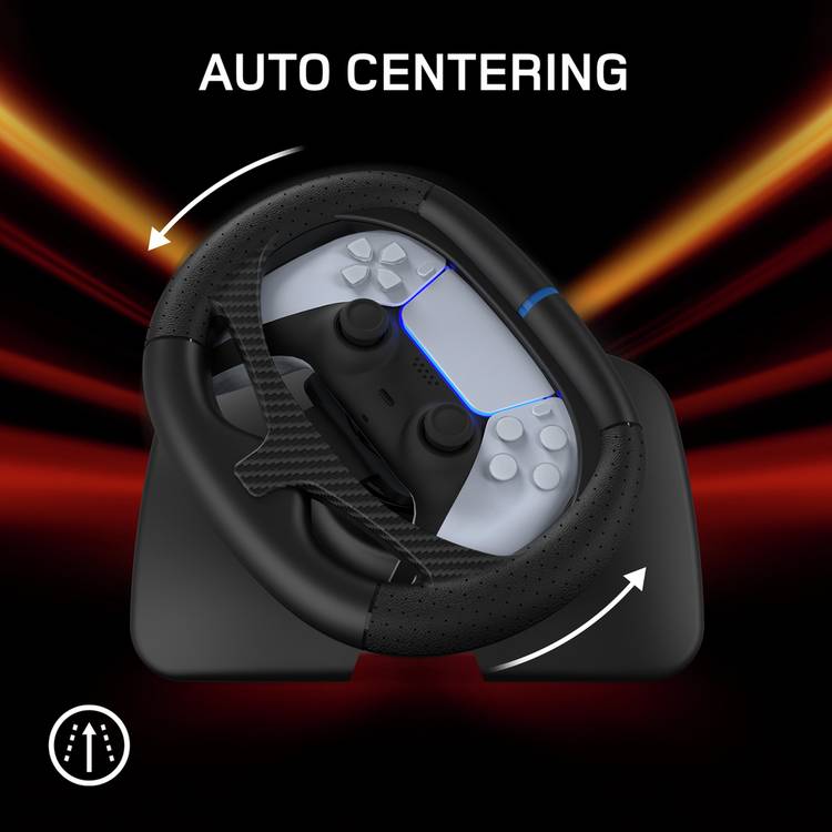 Gioteck racing wheel for DualSense - British product