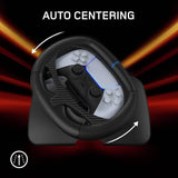 Gioteck racing wheel for DualSense - British product