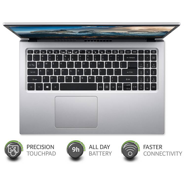 Acer Aspire 3 15.6-inch Intel Core i3 laptop silver (British brand)