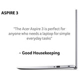 Acer Aspire 3 15.6-inch Intel Core i3 laptop silver (British brand)