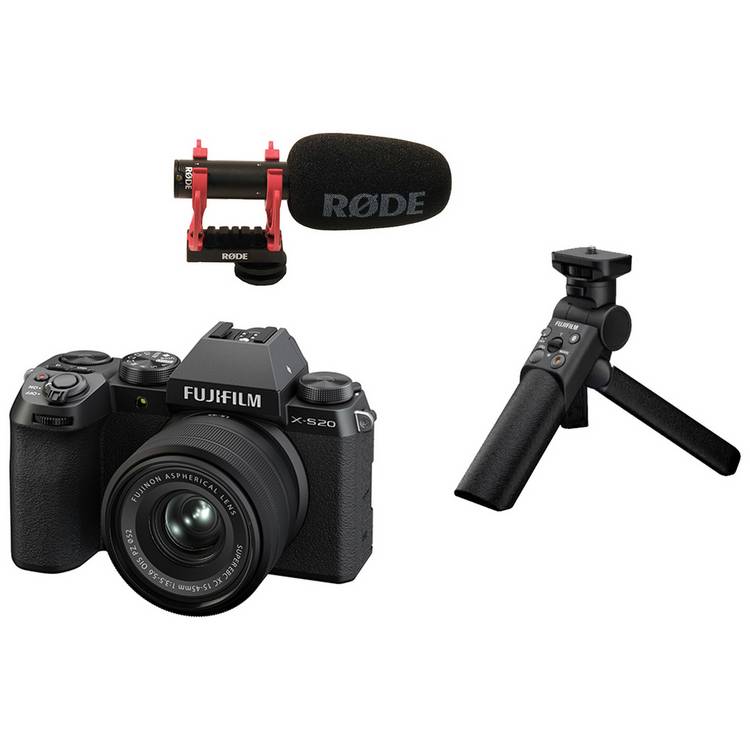 Fujifilm X-S20 Vlogger Kit mirrorless camera, imported from the UK