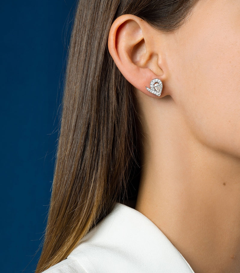 Chaumet Joséphine Aigrette diamond stud earrings, UK version