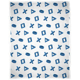 Sony PlayStation fleece throw blue and white 150x100cm, UK version