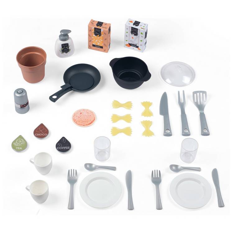 Smoby Loft Kitchen toy playset with 32 accessories, imported from the UK