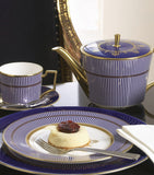 Wedgwood Anthemion Blue sugar bowl, 200ml (British brand)