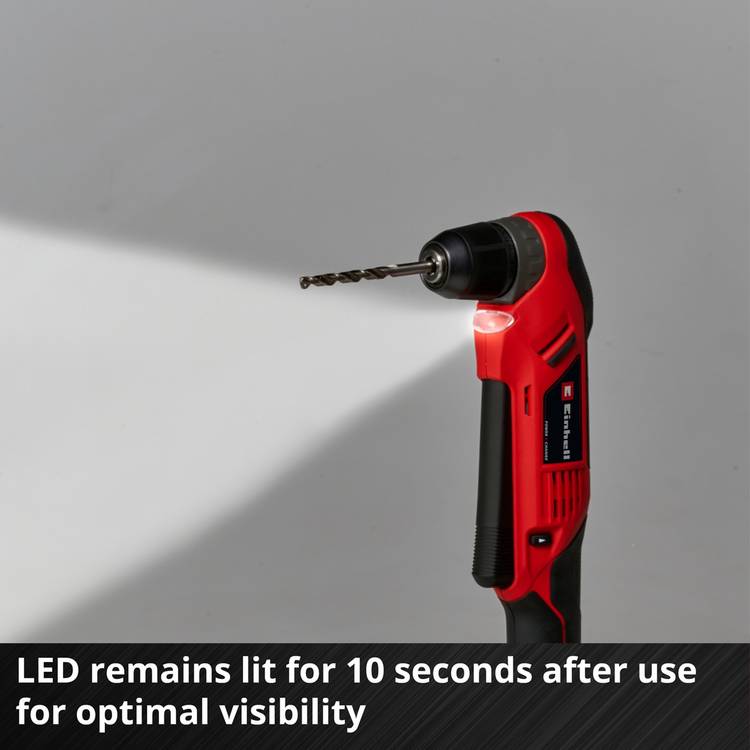 Einhell 18V solo cordless angle drill, imported from the UK