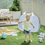 Chad Valley fish bubble machine portable toy, UK version
