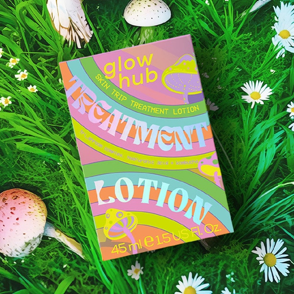 Glow Hub Skin Trip Treatment Lotion face serum, UK version