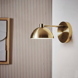 Argos Habitat Mushroom Metal Rechargeable Wall Light - Brass- Buy online at McGrocer