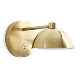 Habitat Mushroom rechargeable wall light brass (British brand)