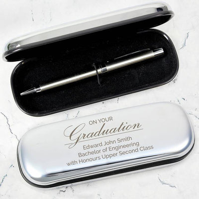 Argos Personalised Message Graduation Ball Point Pen - Black- Buy online at McGrocer