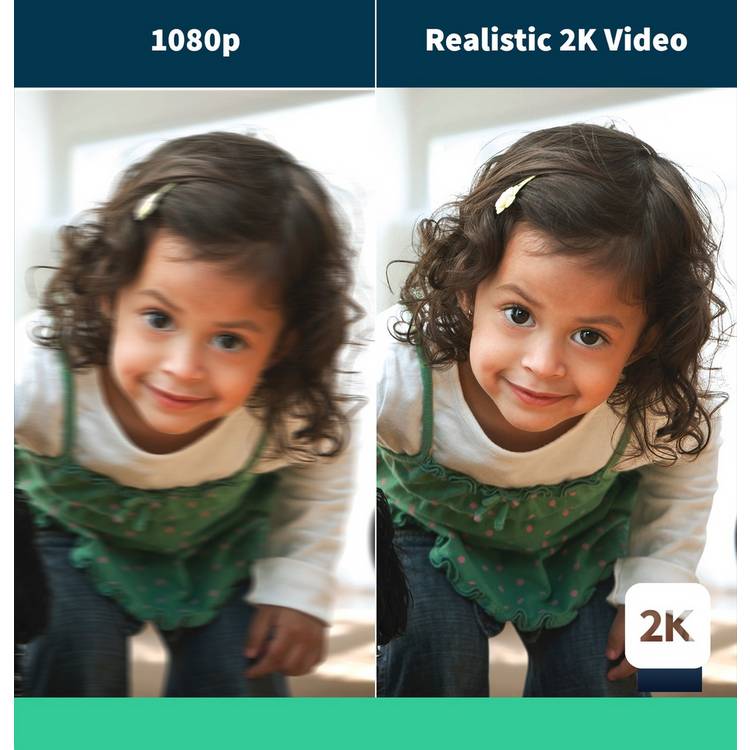 Arlo Essential 2K indoor security camera pack of 2, UK version