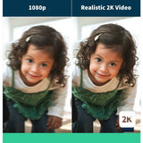 Arlo Essential 2K indoor security camera pack of 2, UK version