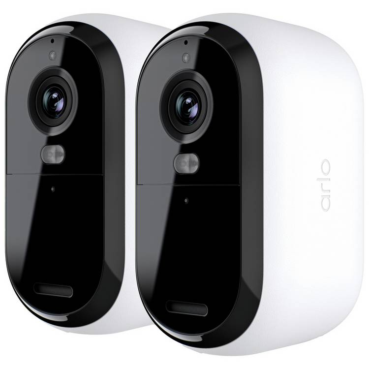 Arlo Essential 2K outdoor security camera pack of 2 (British brand)