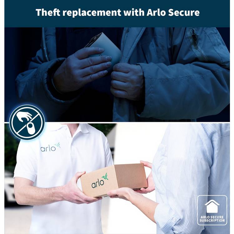 Arlo Essential 2K outdoor security camera pack of 2 (British brand)