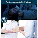 Arlo Essential 2K outdoor security camera pack of 2 (British brand)