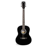 RockJam acoustic guitar package black full size, imported from the UK