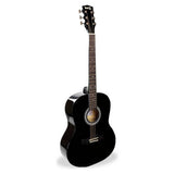 RockJam acoustic guitar package black full size, imported from the UK