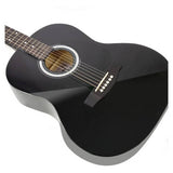 RockJam acoustic guitar package black full size, imported from the UK