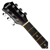 RockJam acoustic guitar package black full size, imported from the UK