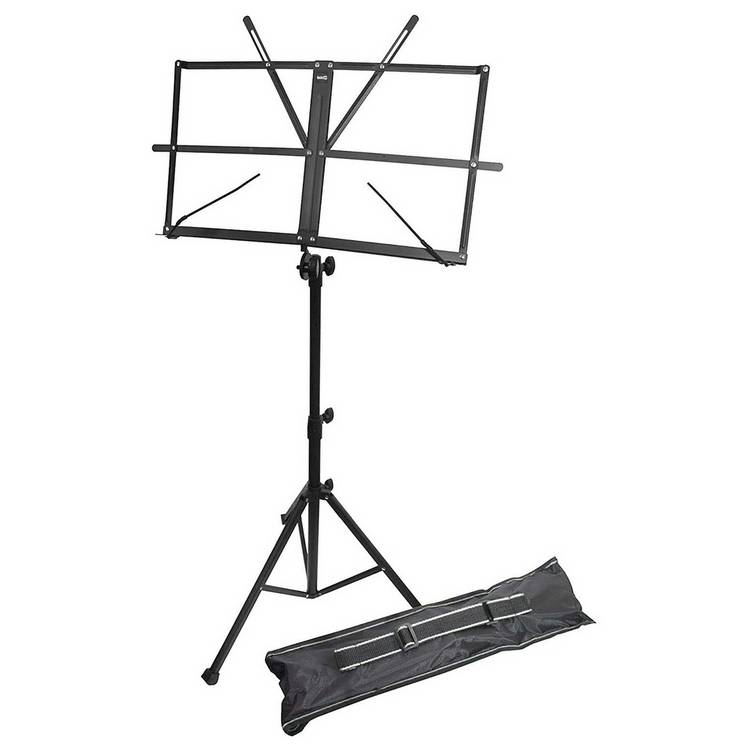 RockJam folding music stand steel construction adjustable height, UK version